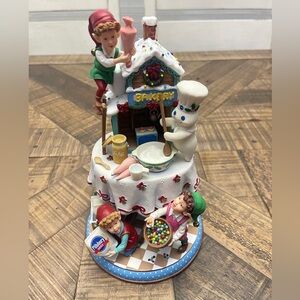 Danbury Mint Pillsbury Doughboy "Christmas Crew" figurine-2002